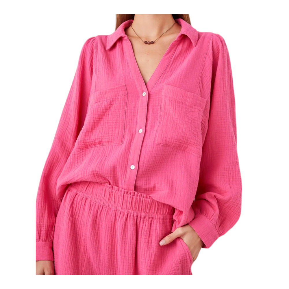 Rails Lauren Hibiscus Long Sleeve Top